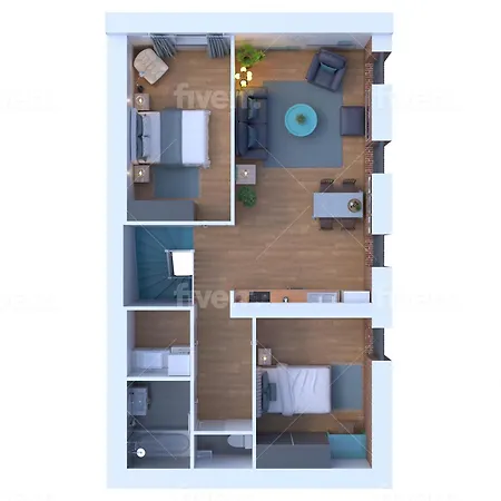 Evasions-escapade, Centre-ville, Gare Lägenhet